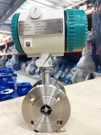 Đồng hồ đo lưu lượng Inox turbine