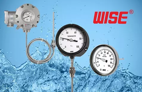 đồng hồ đo nhiệt độ wise