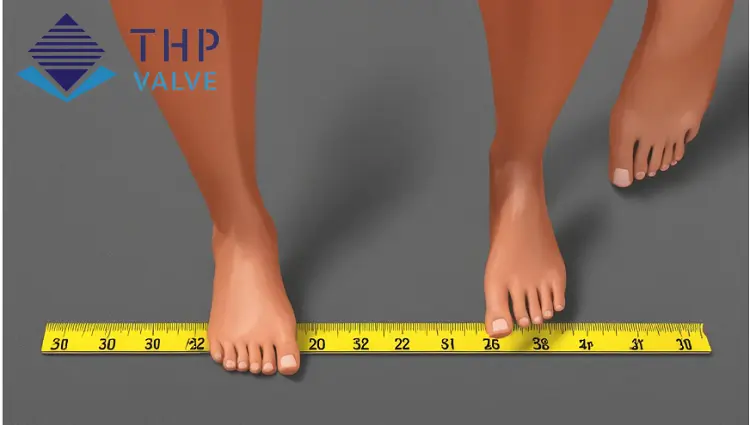 Đơn vị Foot được sử dụng đo chiều dài bàn chân