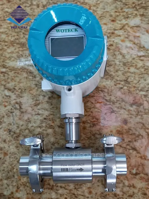 Đồng hồ đo nước điện tử dùng trong thực phẩm