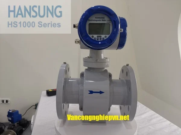 Đồng hồ lưu lượng điện tử Hansung DN200